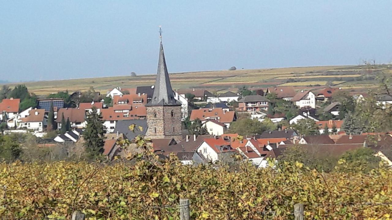 Ferienwohnung Zum Weinberg Grosskarlbach Exterior photo