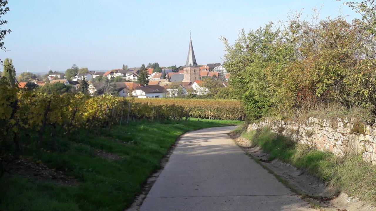 Ferienwohnung Zum Weinberg Grosskarlbach Exterior photo